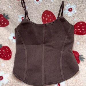 Brown Women's Top
